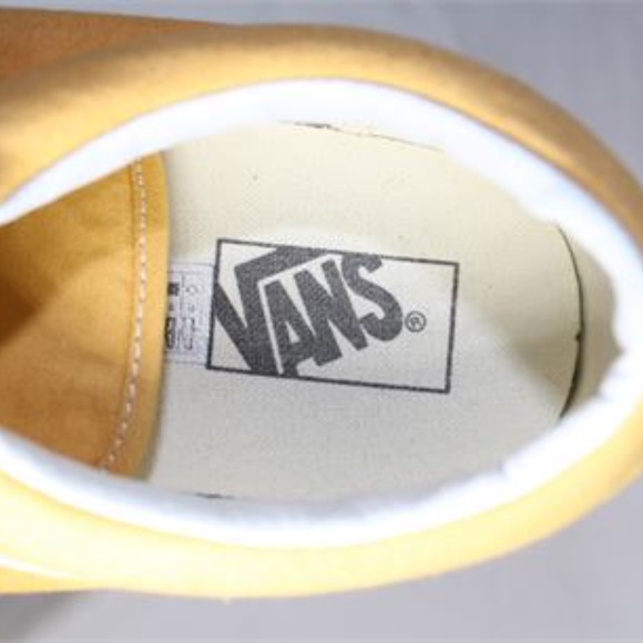 Yellow Suede Old Skool Vans Size 13 - Picture 6 of 10